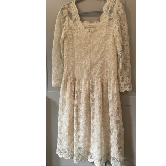 Vintage Lang Originals lace midi dress - Picture 2 of 12
